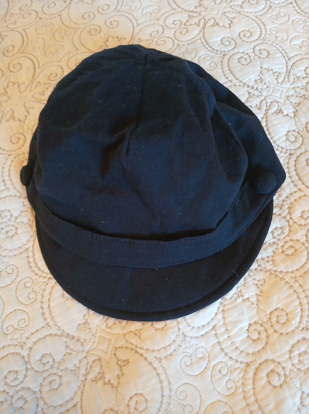 Miley Cyrus & Max Azria Black Casual Cap